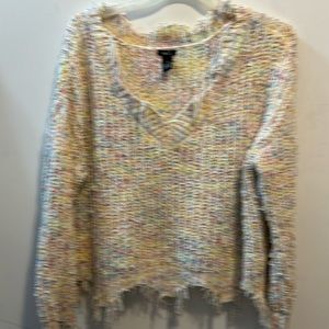 Rue 21 crop sweater. Size XL